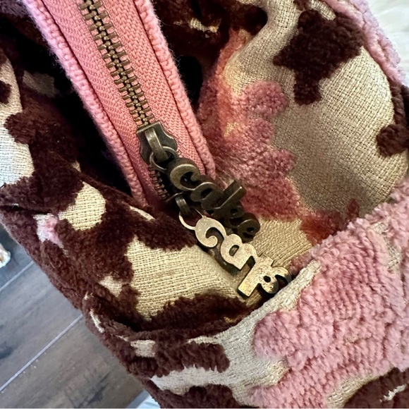 Cake By Petunia Pink & Brown Bag Diaper Bag- new without tags - Picture 5 of 8